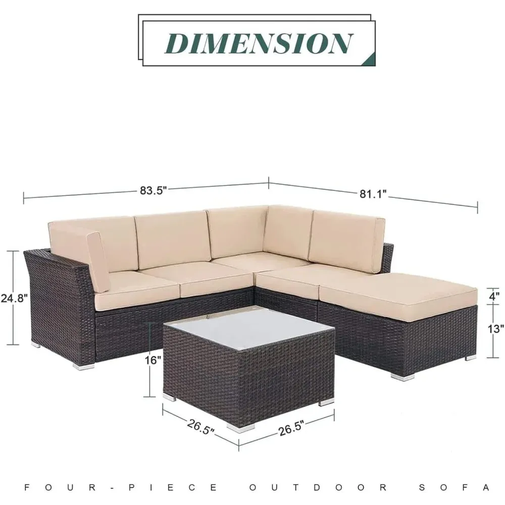 6-Piece Patio Furniture Set