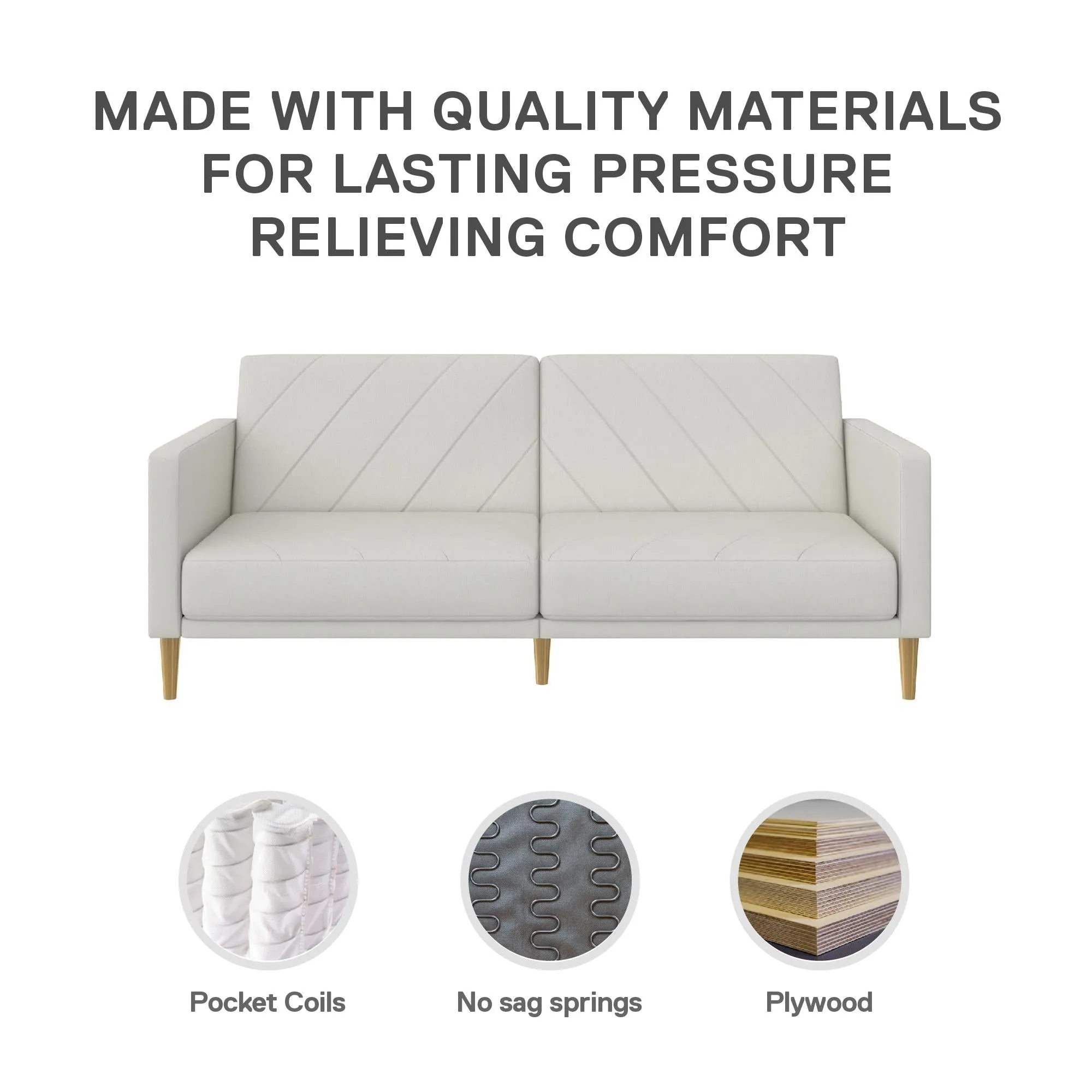 Alicent Futon Sofa Bed and Couch Sleeper
