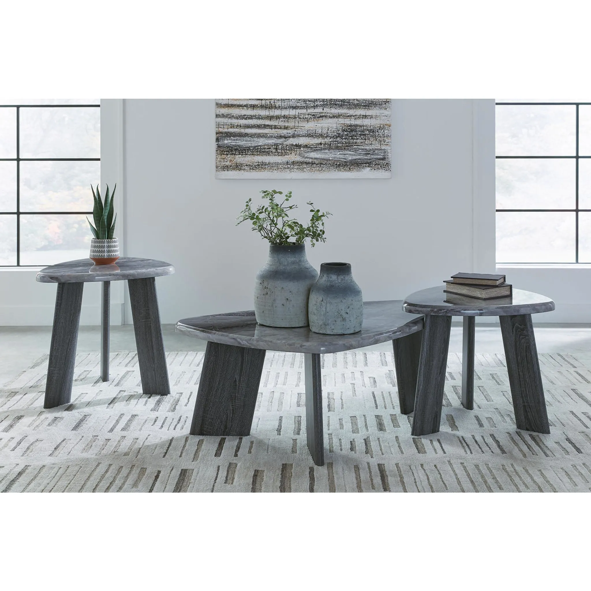 Bluebond Occasional Table Set (set of 3)