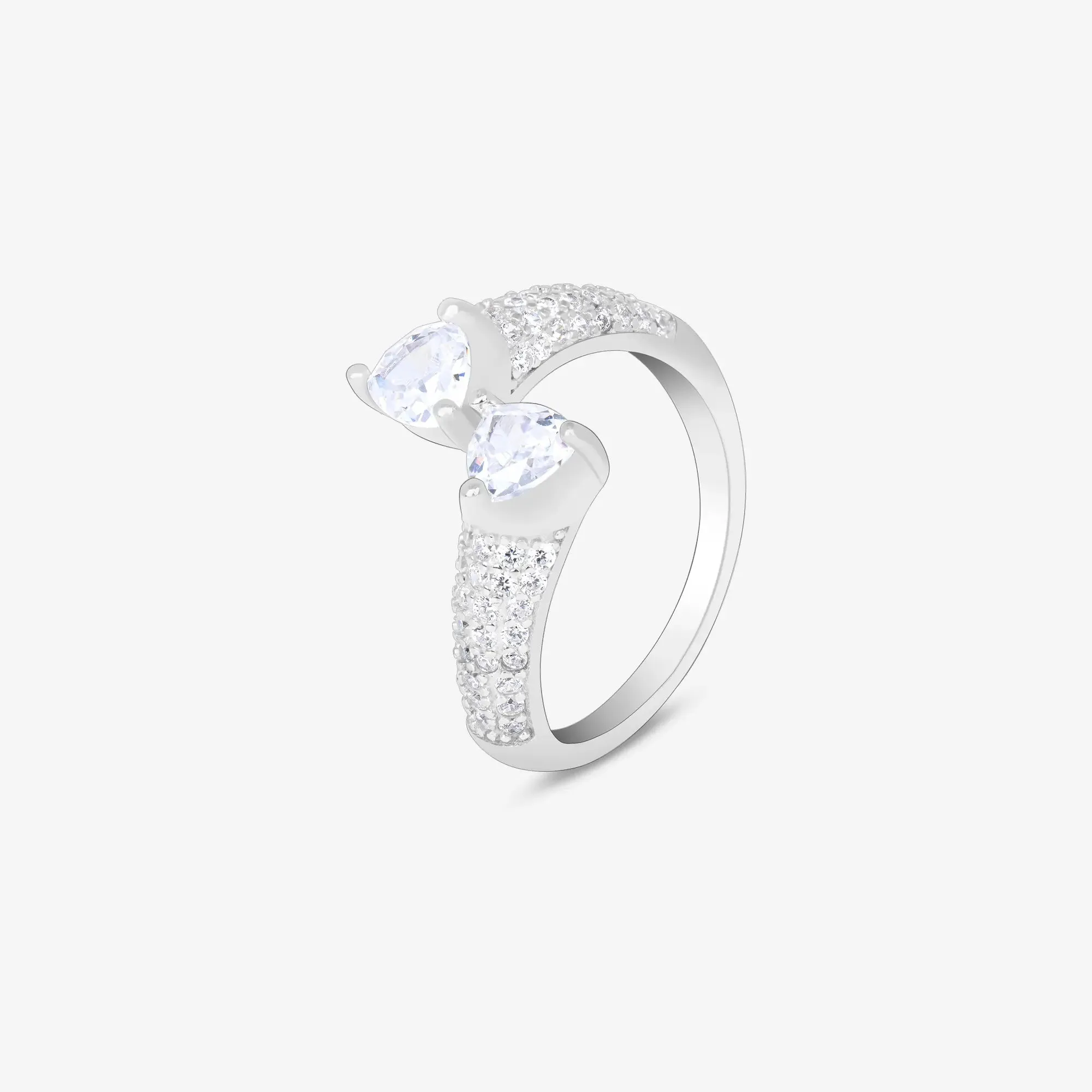 Harmony Two Stone Ring