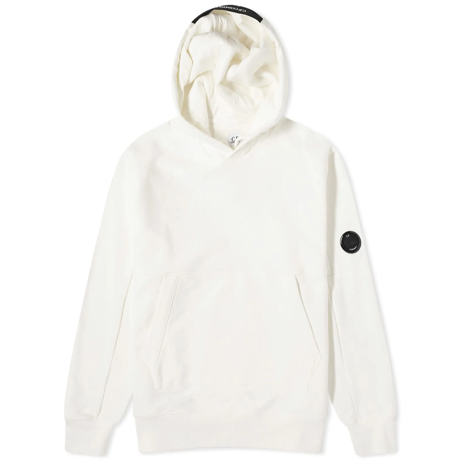 Hoodie C. Company Diagonal Raised Fleece in Gauze White