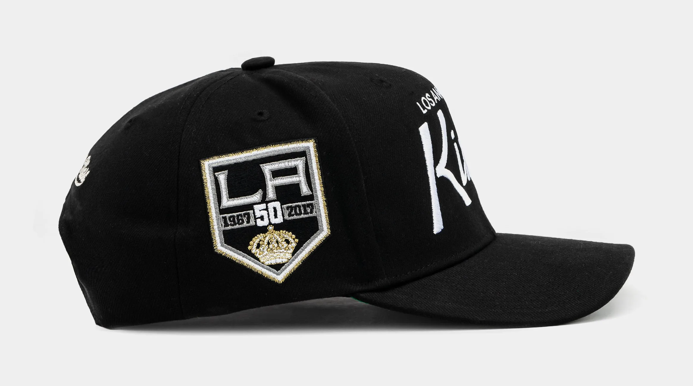 Los Angeles Kings Snapback Mens Hat (Black/White)