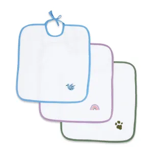 Masilo Elegant Terry Bibs - Pack of 3