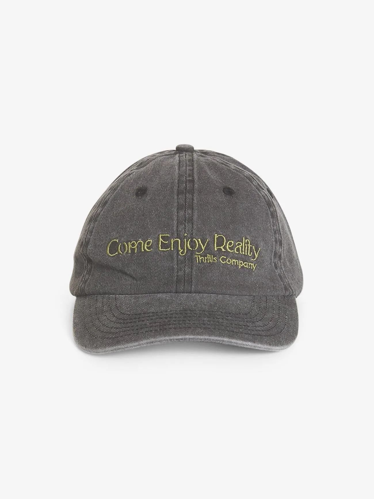 Professional Reality 6 Panel Cap - Merch Black