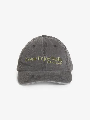 Professional Reality 6 Panel Cap - Merch Black