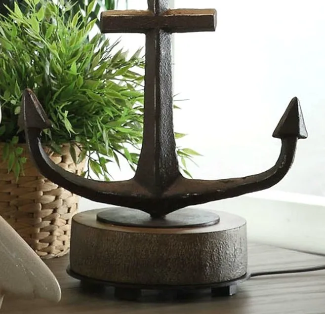 Rustic Anchor Table Lamp Set of 2